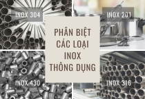 Phân biệt các loại inox trên thị trường 