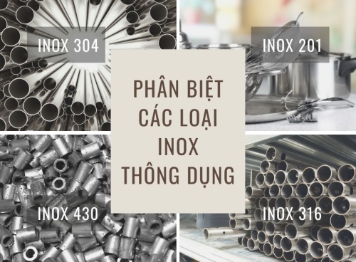 Phân biệt các loại inox trên thị trường 